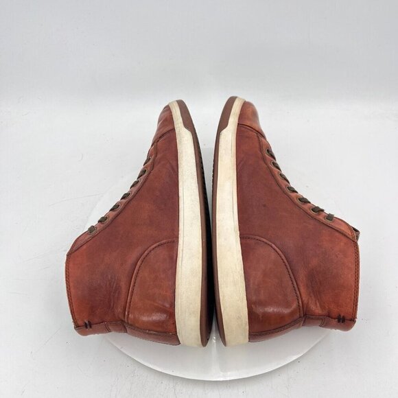 Cole Haan GrandPro Spectator Men Size 11M Brown Tan Leather Mid Top Lace Up Shoe - Picture 6 of 11